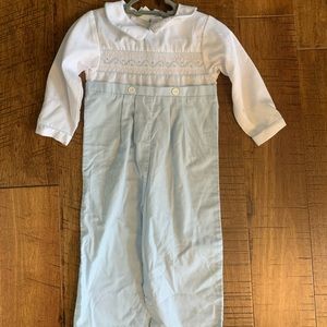 Petit Ami boys smocked outfit 24 month